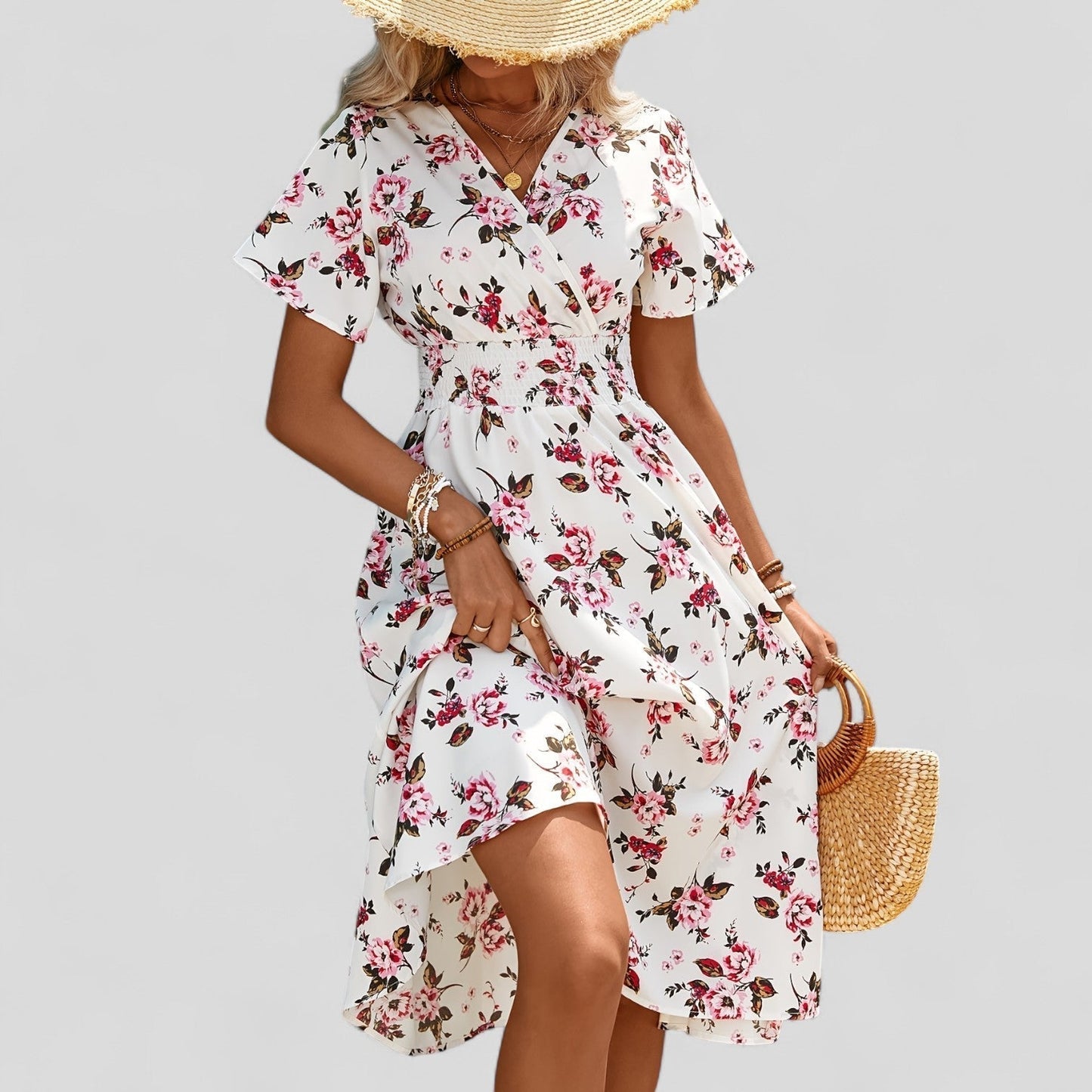 Clara | Comfortable Summer Midi Dress