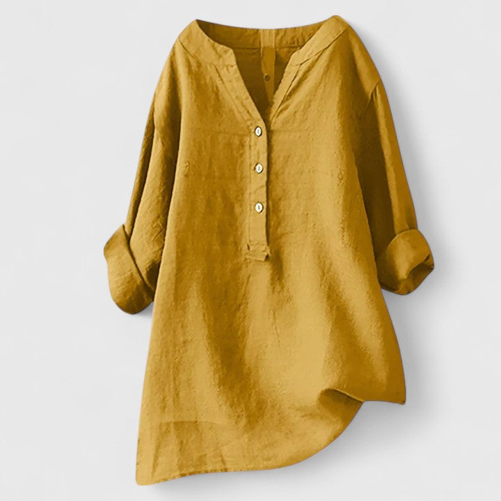 Clara | Elegant Button-Front Shirt