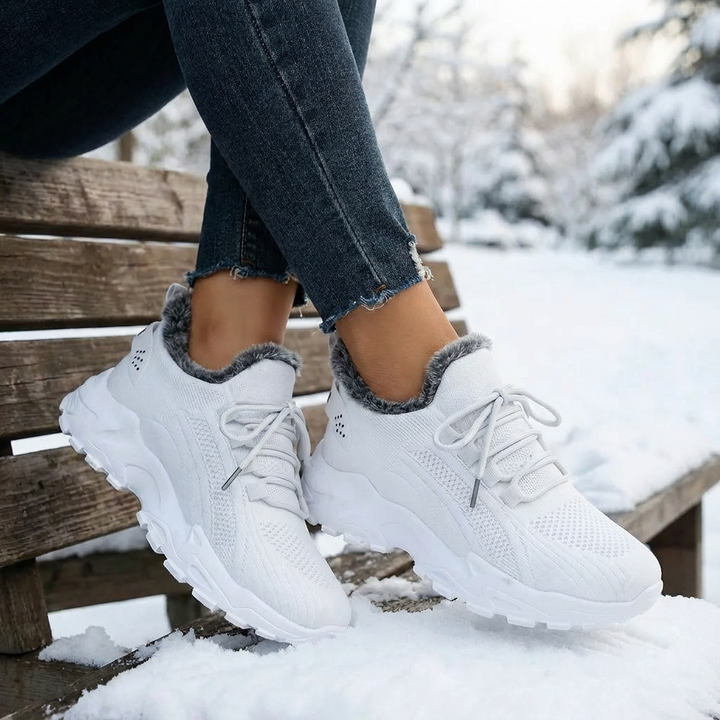 Chloe | Lace-Up Winter Sneakers