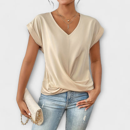 Clara | Elegant V-neck Top