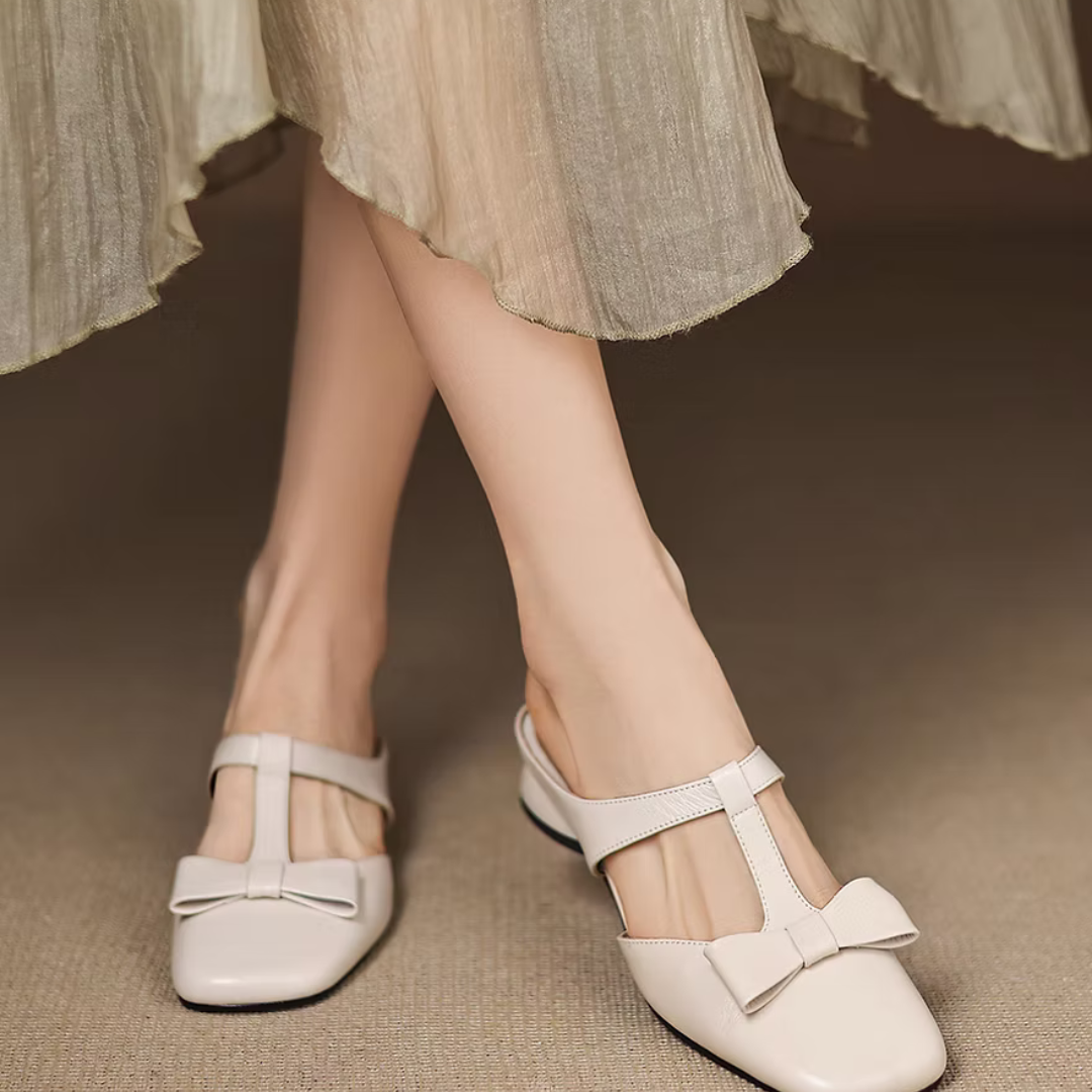 Clara | Square Toe Slippers