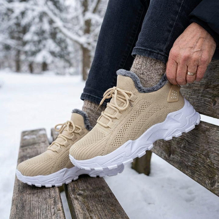 Chloe | Lace-Up Winter Sneakers