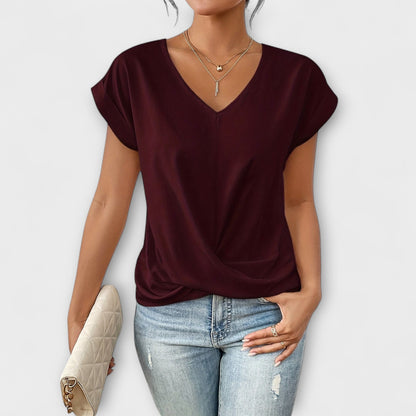 Clara | Elegant V-neck Top