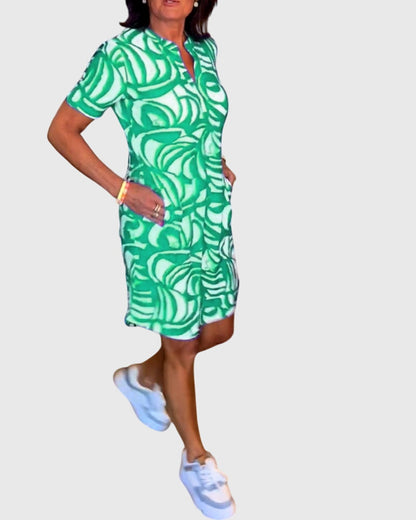 Clara | Flattering Avenue Walk Dress