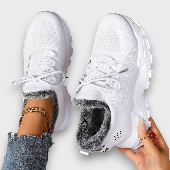 Chloe | Lace-Up Winter Sneakers