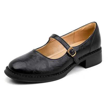 Clara | Classic Comfort Mary Janes Made of Leather
