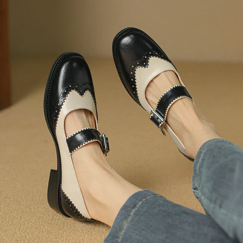 Clara | Miana Leather Mary Janes