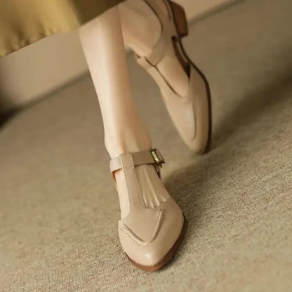 Clara | Aurenza Buckle Shoes