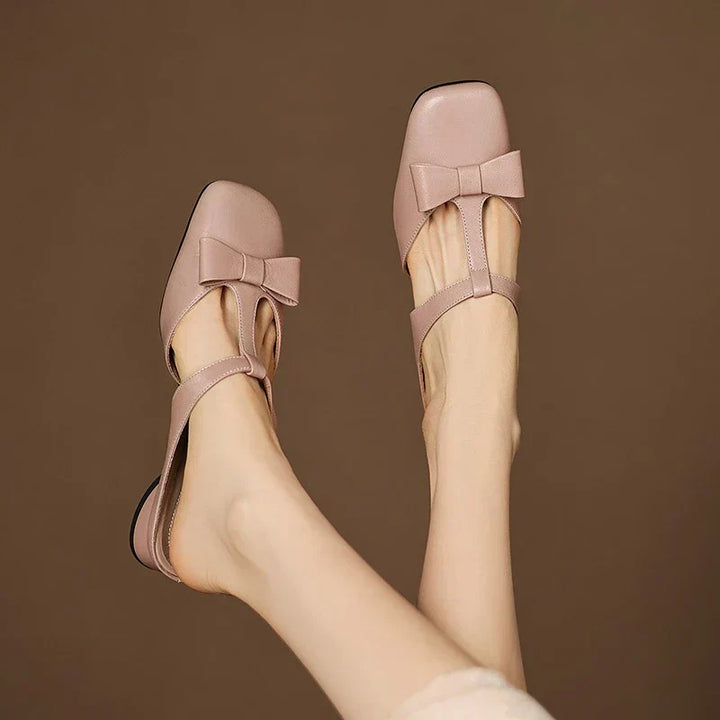 Clara | Square Toe Slippers