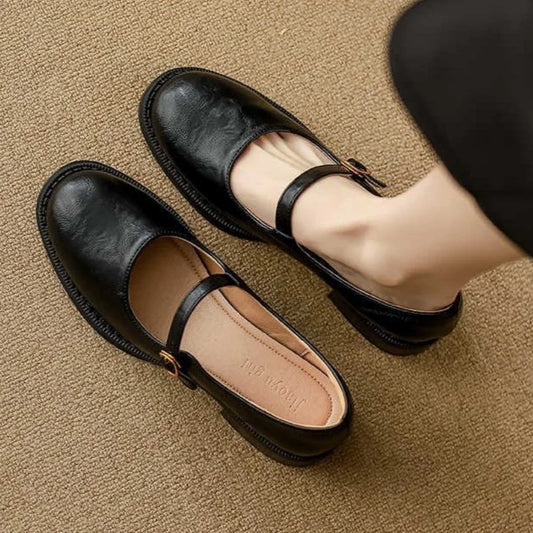 Clara | Classic Comfort Mary Janes Made of Leather
