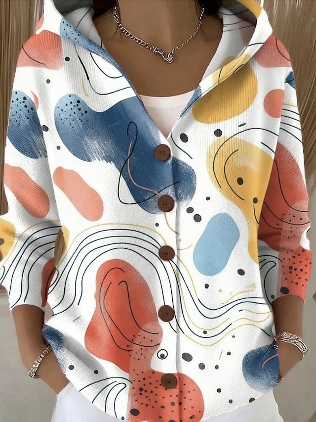 Cassidy - Artistic Long Cardigan