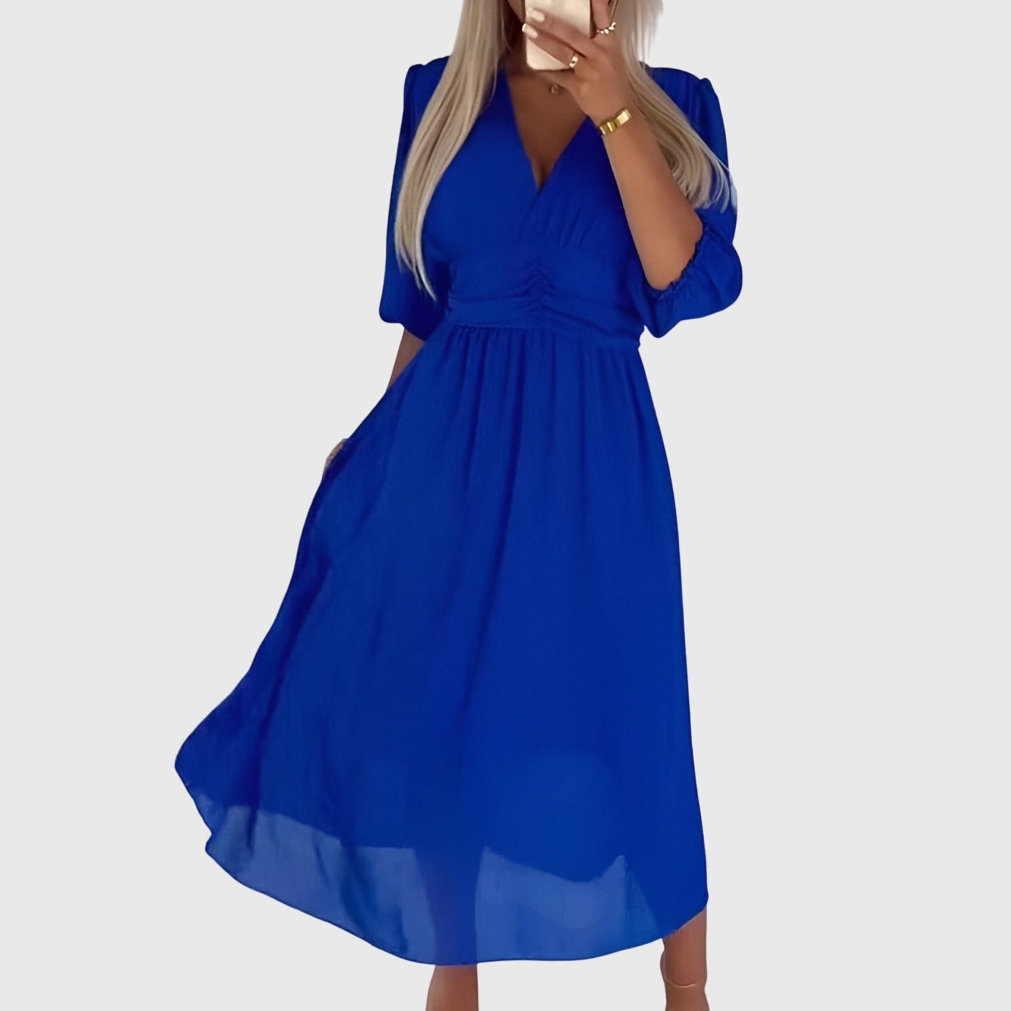 Clara | Lightweight Silky Chiffon Dress