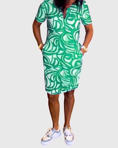 Clara | Flattering Avenue Walk Dress