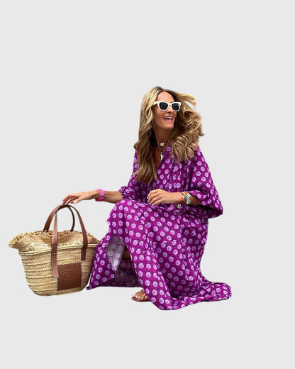 Clara | Boho Maxi Dress